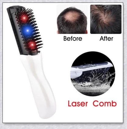 Laser Hair Growth Comb with advanced technology for rapid hair regrowth and thicker, healthier hair