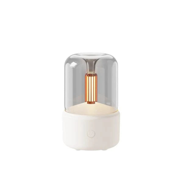 Atmosphere Light Humidifier Candlelight Aroma Diffuser - Soothing ambiance with candlelight effect and essential oil diffusion