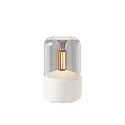 Atmosphere Light Humidifier Candlelight Aroma Diffuser - Soothing ambiance with candlelight effect and essential oil diffusion