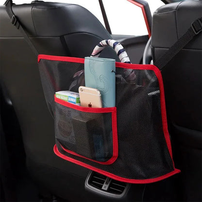 Car Seat Storage and Safety Net - Multi-Functional Organiser and Pet Barrier