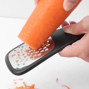 A set of 6 modern and efficient kitchen gadgets, including slicers, peelers, and measuring tools, on a white background.