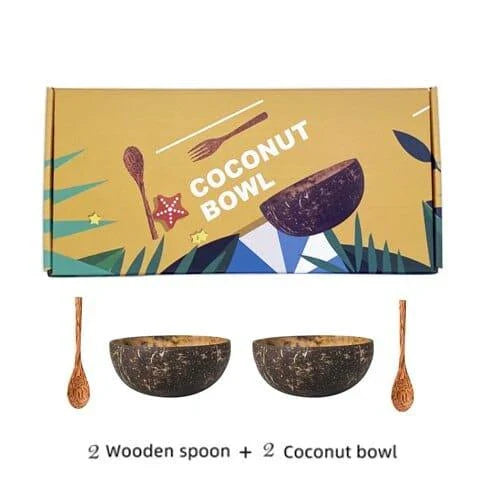 Sustainable Coconut Bowl - Natural, Eco-Friendly Home Accessory from Trendha New Zealand