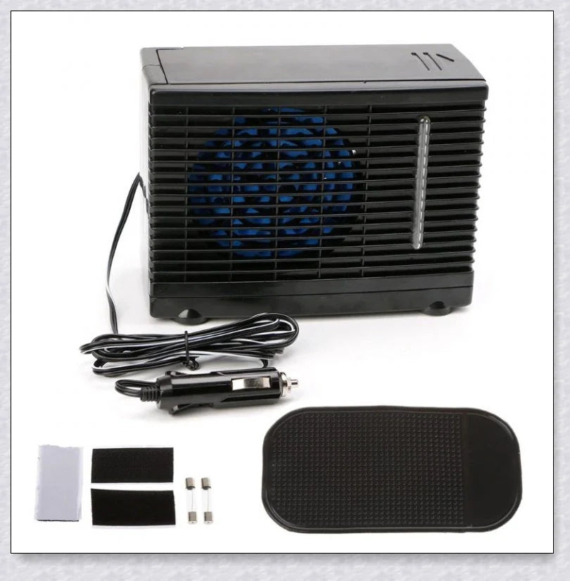 Chilly Kiwi Portable Car AC System - A premium portable car air conditioner with evaporative cooling and adjustable speed settings for Kiwi drivers