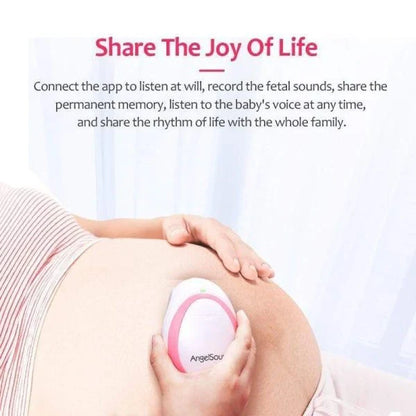 Angelsounds Portable Fetal Doppler for safely monitoring your unborn baby's heartbeat and movements