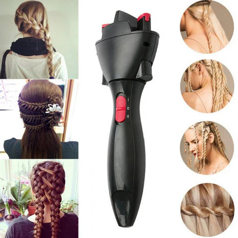 Braid Maker - an innovative hair styling tool that automatically twists and braids hair with ease