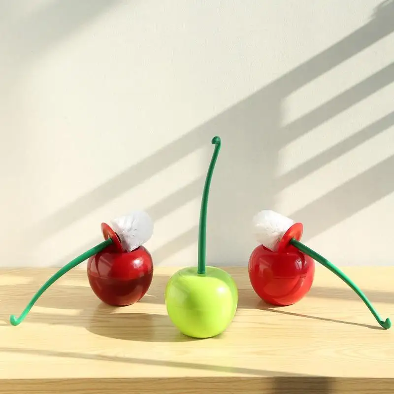 Cheeky Cherry Toilet Brush - A unique and durable toilet cleaning tool with a fun, Kiwi-inspired design