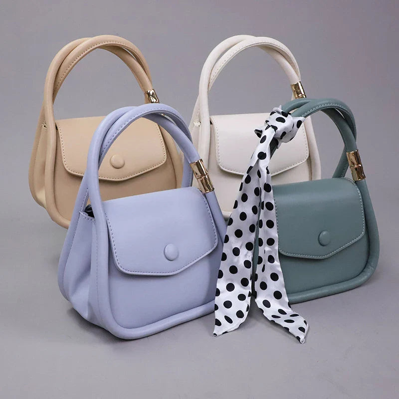 A stylish personalized diagonal shoulder bag in various colors, featuring a unique design and inner pocket for modern Kiwi women