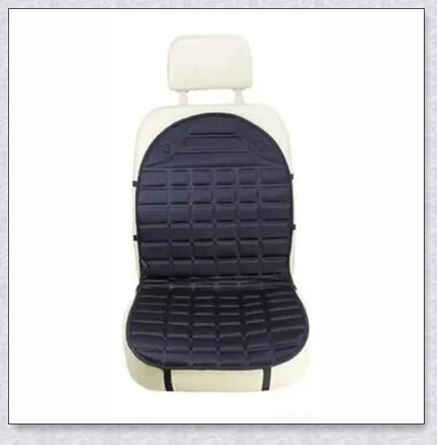 Premium Heated Car Seat Cushion Cover with adjustable temperature settings and ultra-soft polyester surface