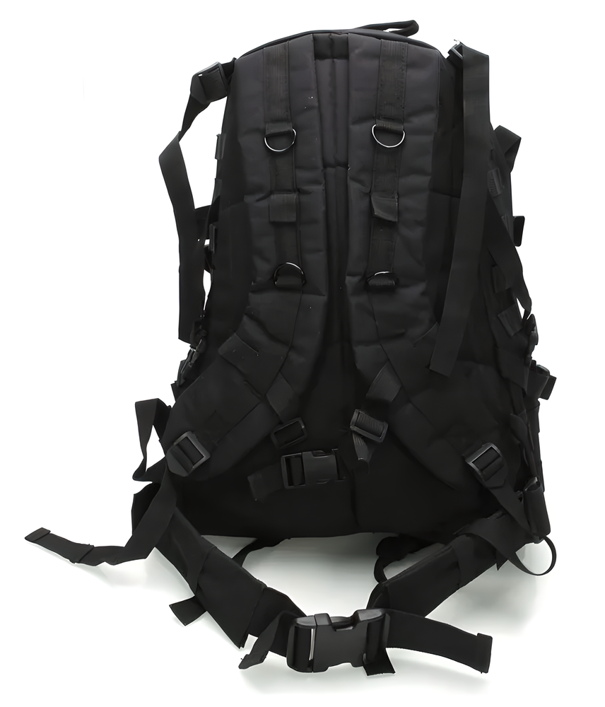 40L rugged tactical backpack with adjustable straps and multiple compartments, perfect for outdoor adventures in New Zealand