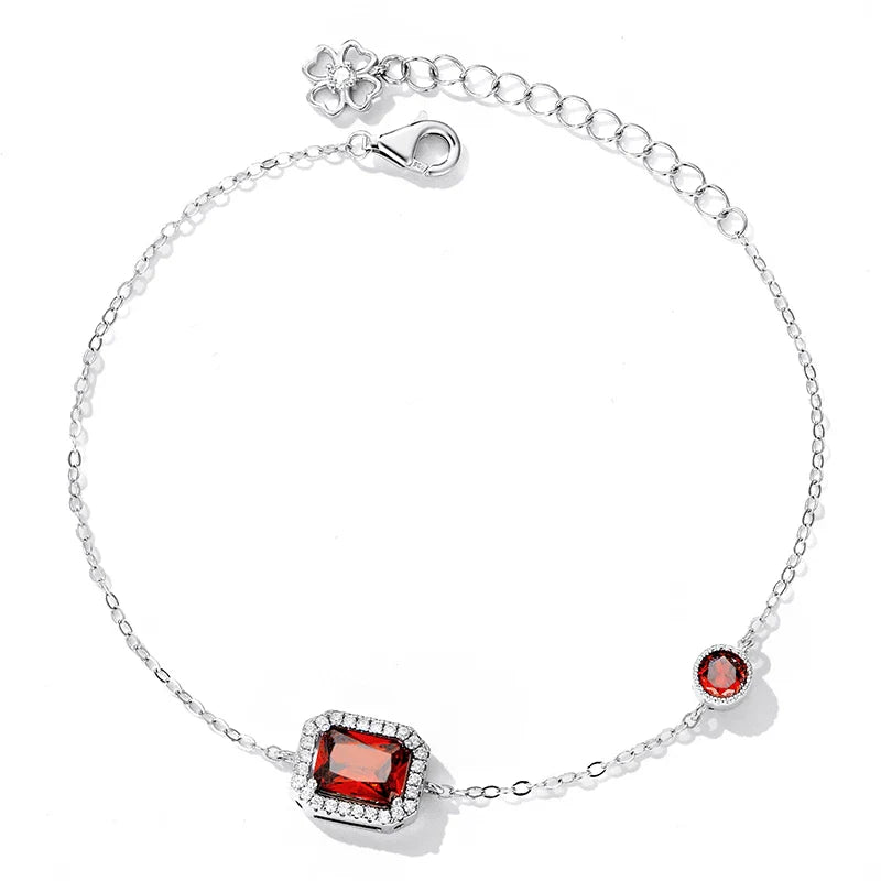 Double Layer Heart Plating Platinum Jewelry Bracelet with a lustrous silver finish