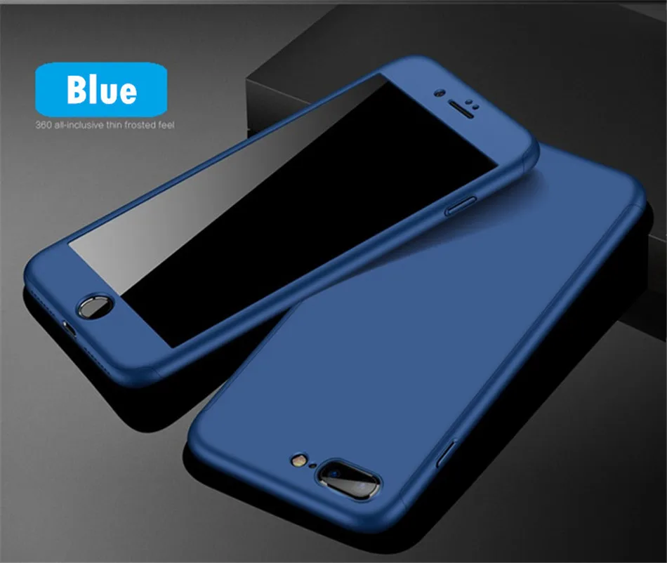 Ultra-Slim iPhone Case with Protective Glass - Sleek Design, 360-Degree Protection, Shatter-Resistant Screen