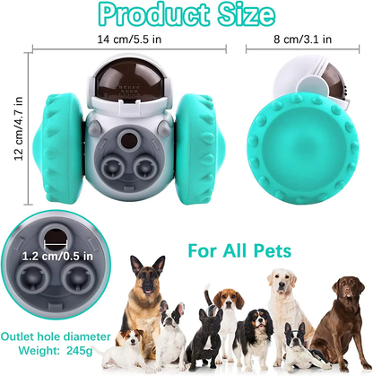 SmartFeed™ Interactive Brain-Boosting Pet Toy Snack Dispenser in various colors for dogs and cats