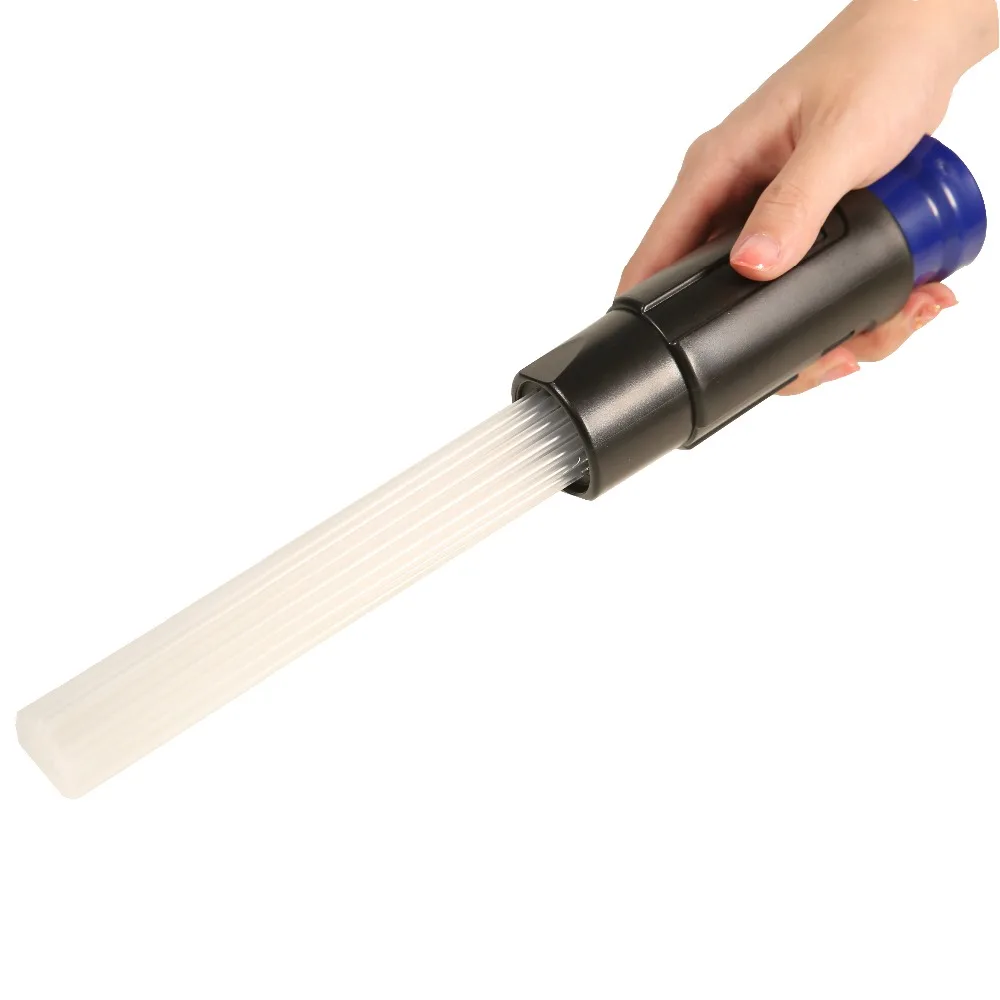 Dust Buster - Versatile vacuum cleaning brush with flexible suction tubes for deep cleaning