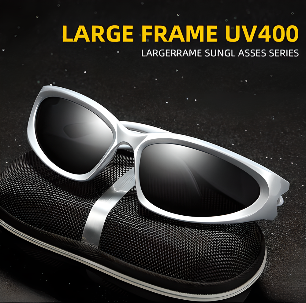 Stylish mirror sunglasses with a futuristic design, providing 100% UV protection and anti-reflective coating for Kiwis