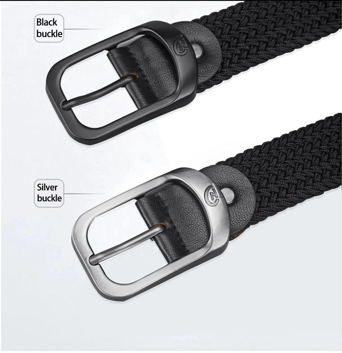 Versatile woven elastic belt in various colors, featuring a stylish design and a lightweight, comfortable fit for the active Kiwi lifestyle.