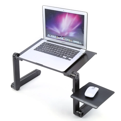 Comfy, adjustable, and foldable laptop desk with ventilation for tech-loving Kiwis