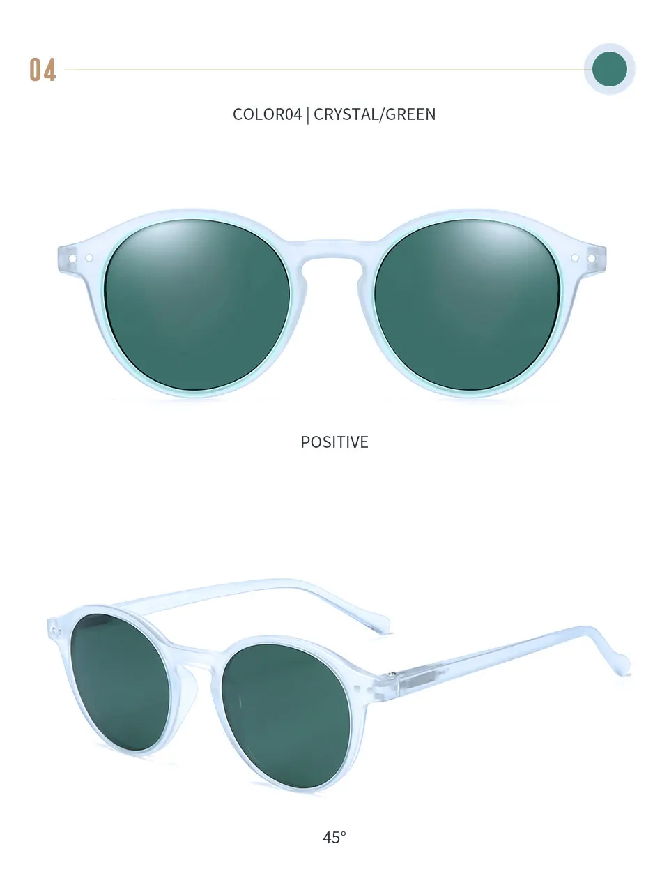 ZENOTTIC Retro Polarized Sunglasses with premium lenses and stylish frames in a variety of colours