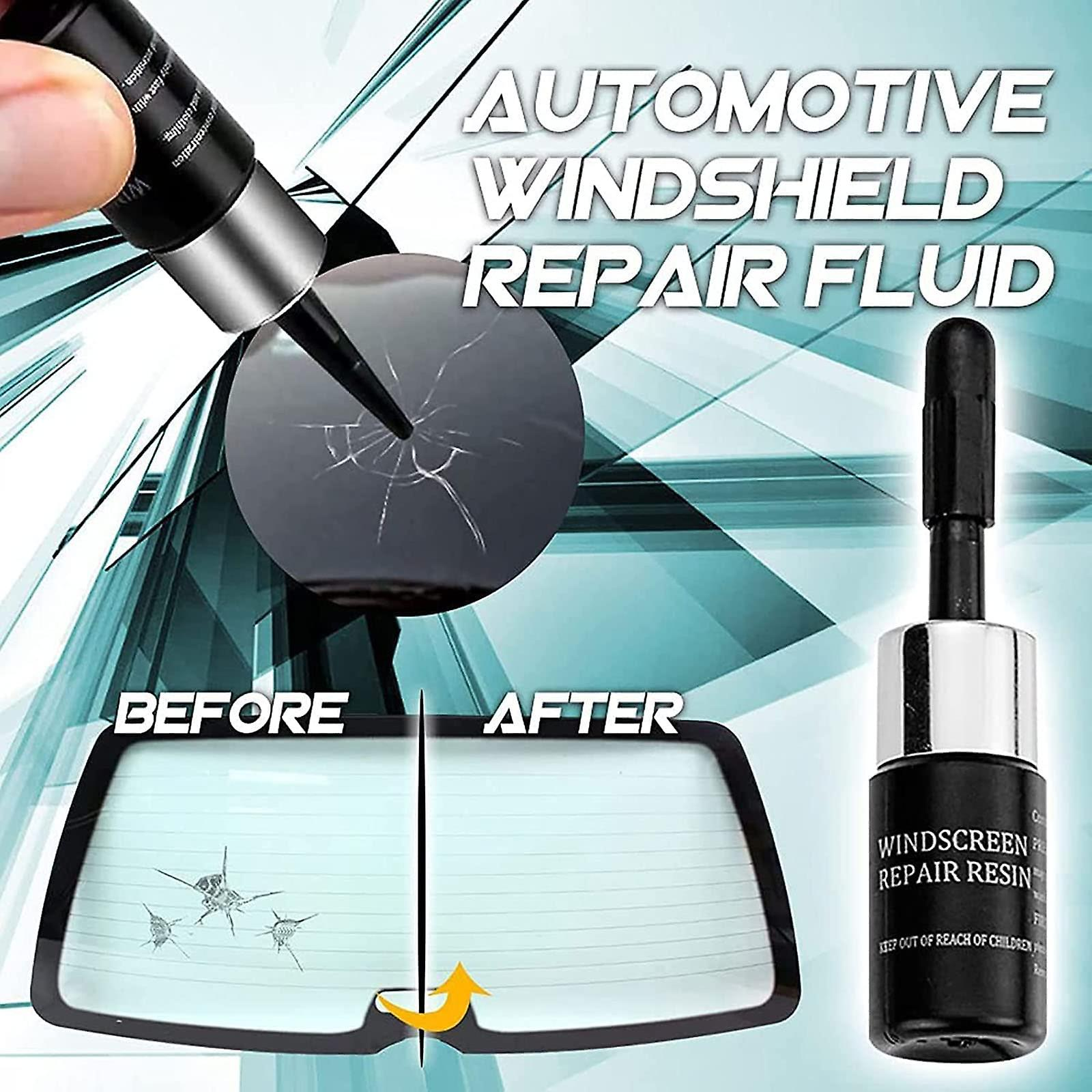 MiracleFix Glass Nano Repair Fluid - Versatile DIY Solution for Fixing Cracks and Chips in Car Windscreens, Phone Screens and More