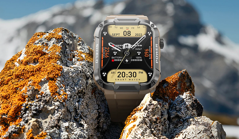 Shopfluxpro NZ Rugged Military-Grade Smartwatch for Kiwis - Waterproof and Built to Last