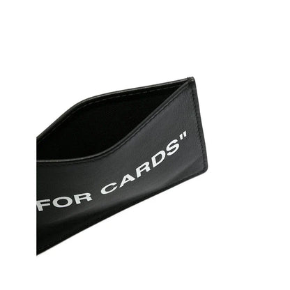 Premium leather wallet with double quote slogan design, featuring dedicated compartments for cards, cash, and passport