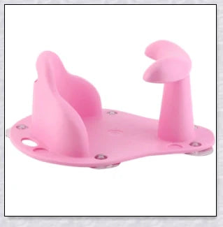 Deluxe Baby Bath Seat with anti-slip suction cups and supportive back and leg rest for a comfortable and secure bathing experience