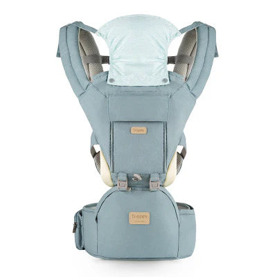 A premium ergonomic baby carrier made with soft, breathable New Zealand cotton for Kiwi parents and their little ones.