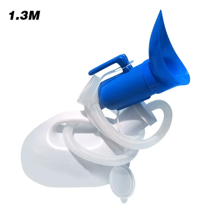 Versatile Unisex 3-in-1 Portable Urinal with 2000ml Capacity, Spill-Proof Design, and Odor-Proof Cover