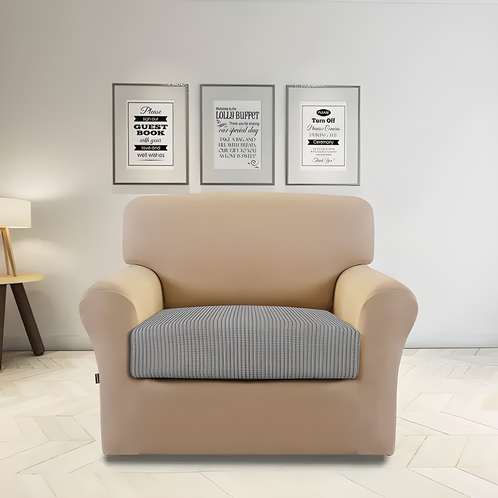 Cosy Sofa Seat Cover - Customizable furniture protection in a range of neutral colours to match any living room decor