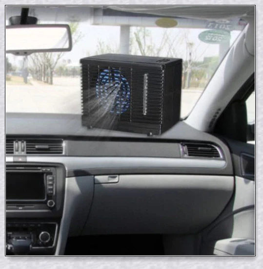 Chilly Kiwi Portable Car AC System - A premium portable car air conditioner with evaporative cooling and adjustable speed settings for Kiwi drivers