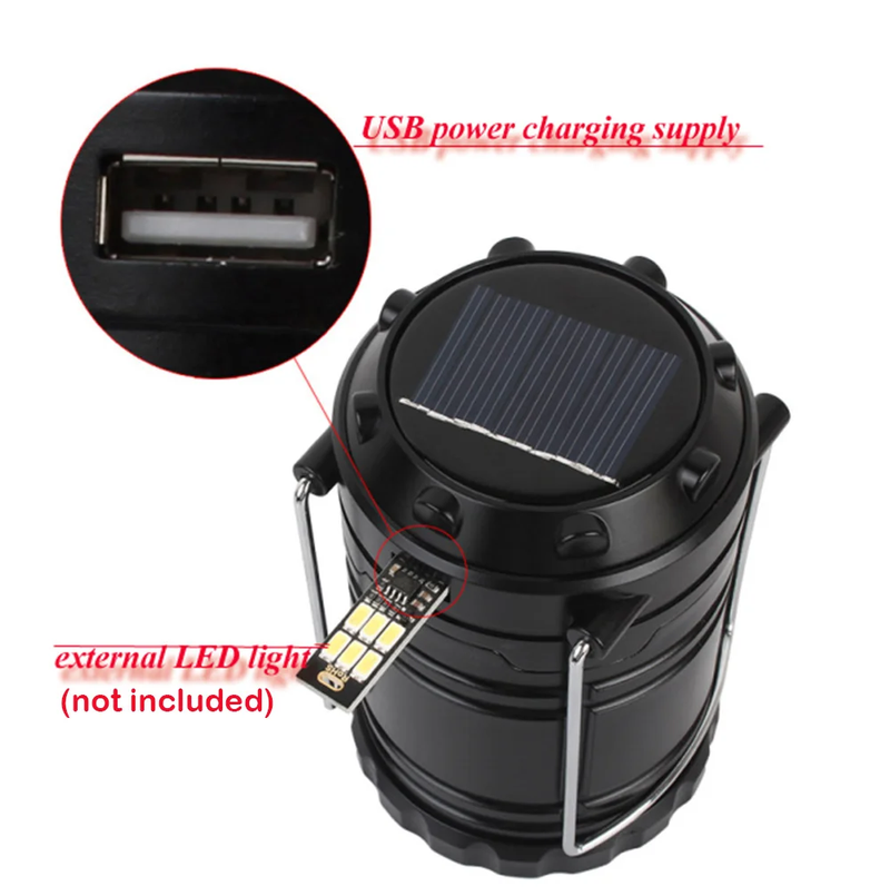 Shopfluxpro NZ Compact Solar-Powered Lantern & Charger - Premium NZ Edition