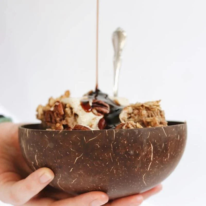 Sustainable Coconut Bowl - Natural, Eco-Friendly Home Accessory from Trendha New Zealand