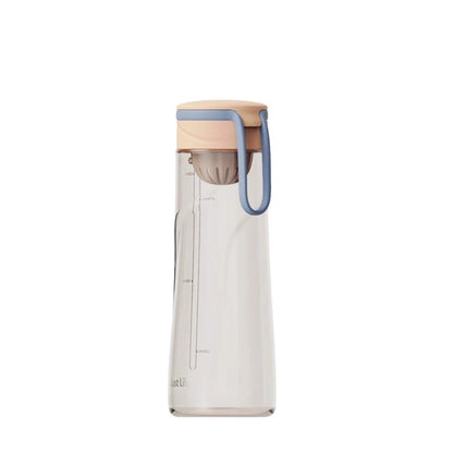 Eco-Friendly Tritan 550ml Sports Water Bottle in White Color