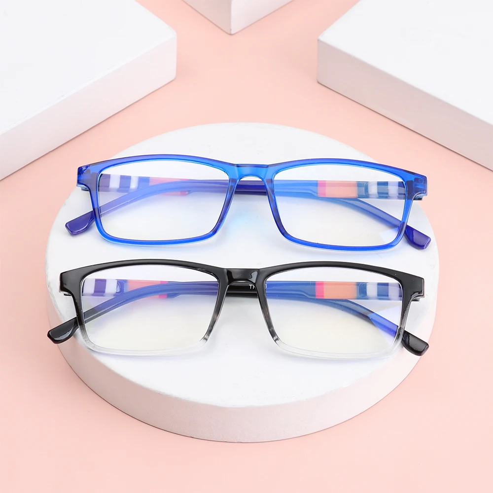 Fashionable Anti-Blue Light Ultra Comfortable Reading Glasses with sleek, stylish frames in a variety of colours