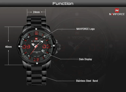 Rugged stainless steel army watch with various color options, designed for Kiwi adventurers