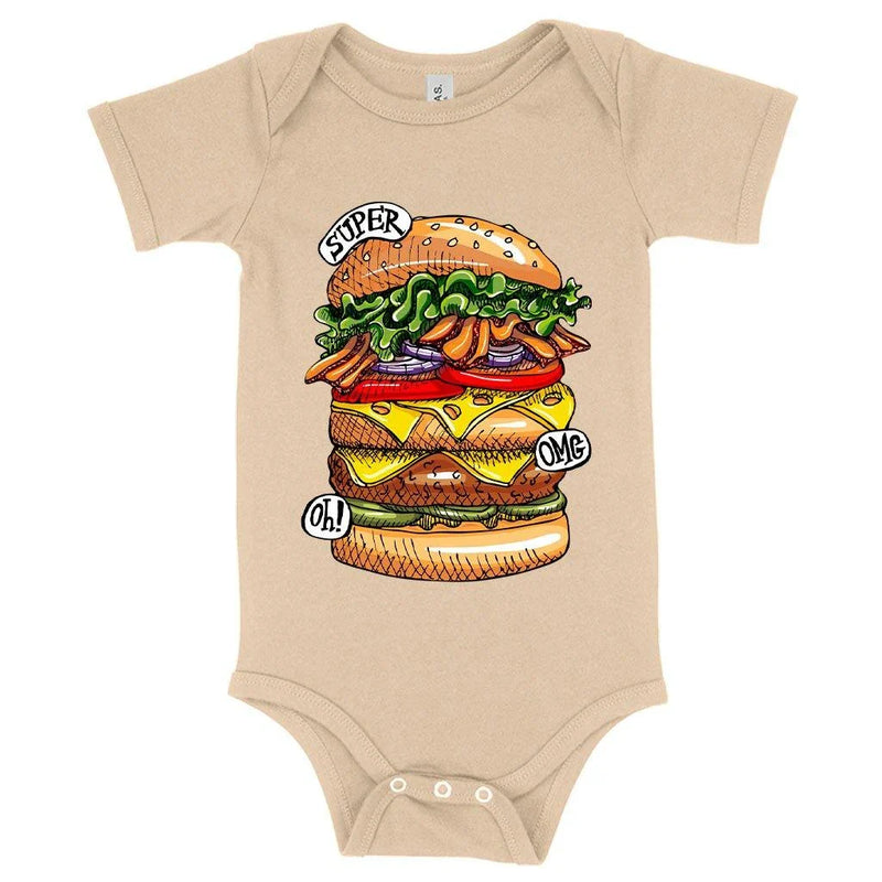 Shopfluxpro NZ Comfy Kai Burger Babywear - Iconic Kai Onesie