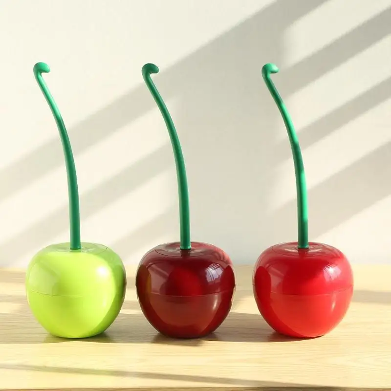 Cheeky Cherry Toilet Brush - A unique and durable toilet cleaning tool with a fun, Kiwi-inspired design