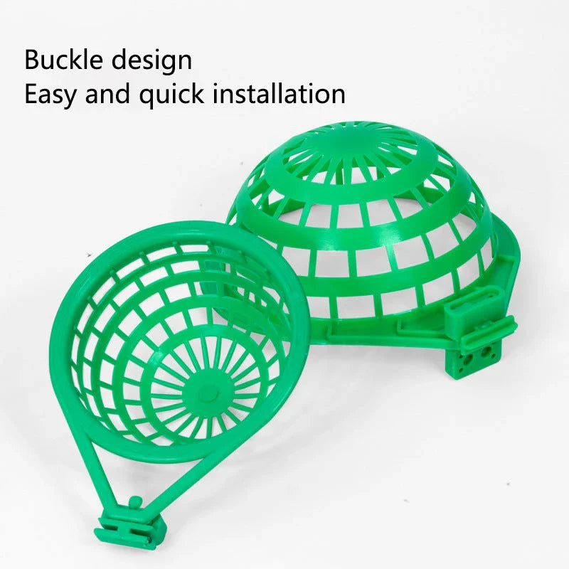 Durable plastic bird nest cage for various bird sizes, designed for comfort, safety, and easy cleaning