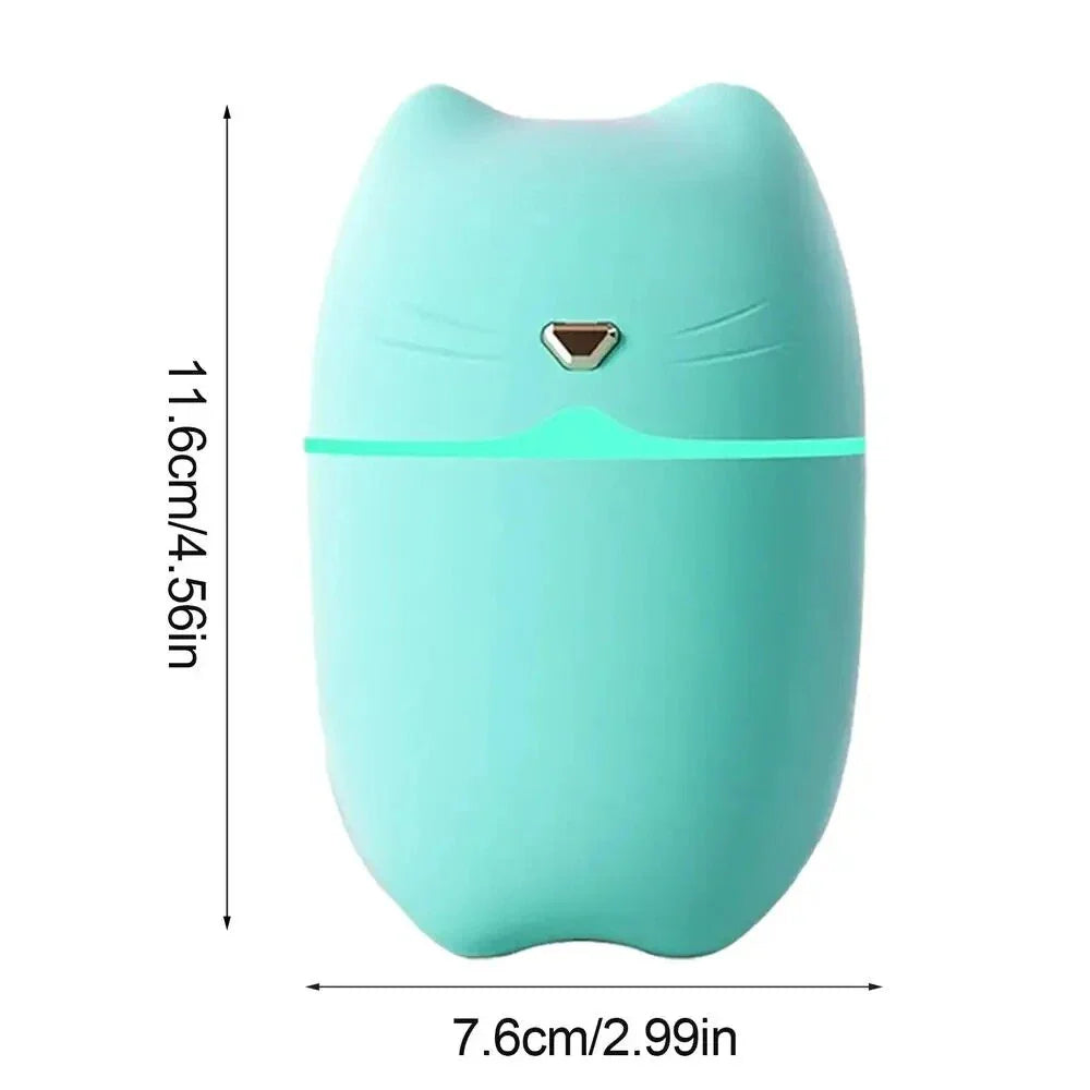 Portable car indoor humidifier with large water tank, quiet operation, and aromatherapy function