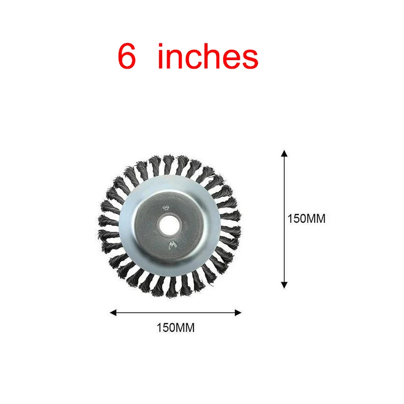 Unbreakable steel wire grass trimmer head with 360-degree cutting coverage for efficient lawn maintenance in New Zealand