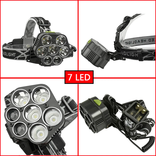 Dazzling LED Headlamps with 6 versatile lighting modes, rechargeable batteries, and adjustable tilt for Kiwi outdoor adventures