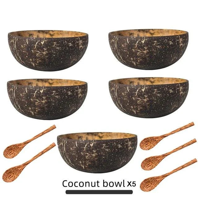 Sustainable Coconut Bowl - Natural, Eco-Friendly Home Accessory from Trendha New Zealand