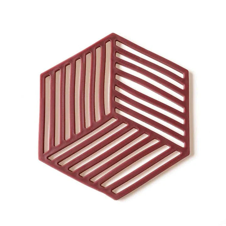 Trendha's stylish geometric cup coasters made from durable, eco-friendly rubber to protect your surfaces