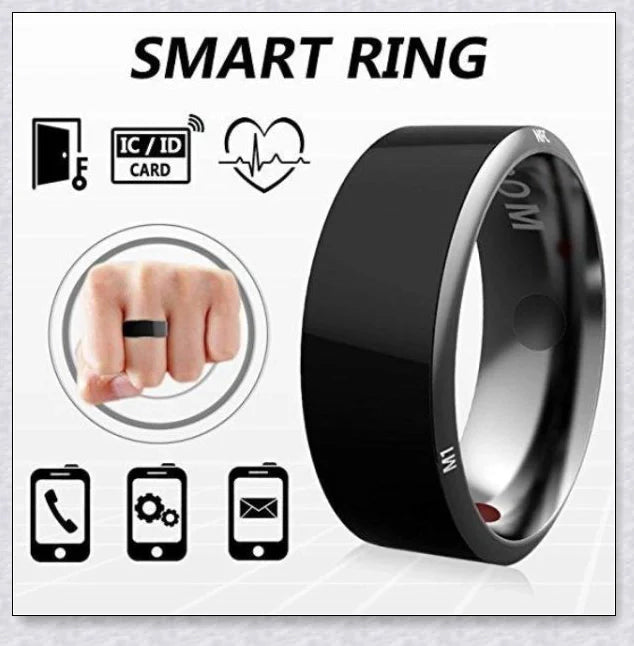 The Mighty Smartring: A sleek titanium ring that seamlessly integrates with your digital devices, unlocking a world of convenience and connectivity.