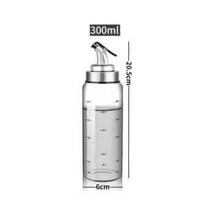 Trendha Glass Bottle Dispenser - A sleek and practical kitchen accessory for seamless seasoning and flavour control
