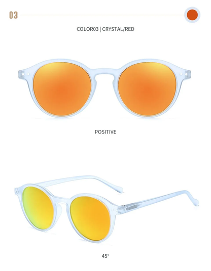 ZENOTTIC Retro Polarized Sunglasses with premium lenses and stylish frames in a variety of colours