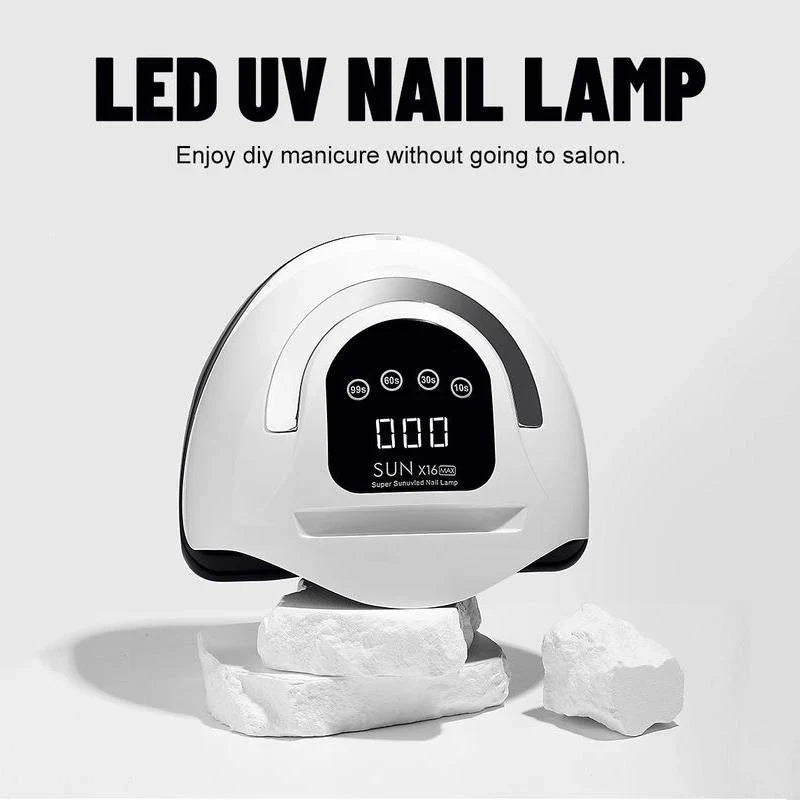 320W High Power UV LED Nail Lamp with 4 Timers and Smart Sensor for Salon-Grade Nails at Home