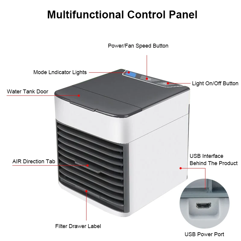 ARTICTECH™ Personal Portable Air Conditioner & Purifier - Compact, energy-efficient cooling solution for Kiwi homes and workspaces.