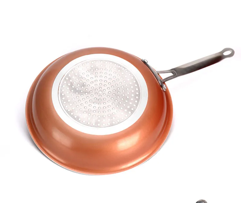 CermiTech™ Premium Non-Stick Copper Pans - Durable, Versatile, and Easy to Use Cookware