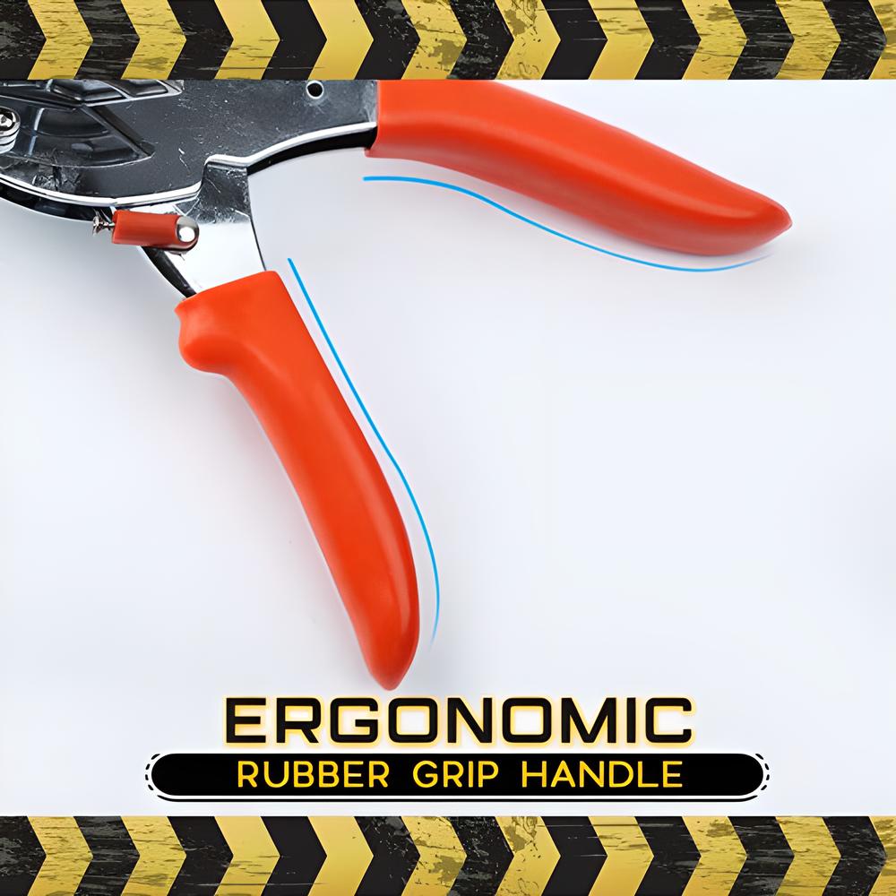 U-Shaped Multi-Angle Cutter with Stainless Steel Blade and Ergonomic Rubber Grip