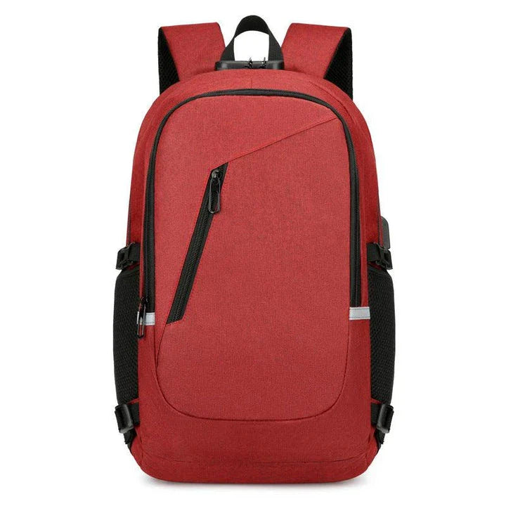 Durable computer backpack made of premium Oxford cloth, designed for Kiwi adventurers with ample storage and stylish street-savvy look.